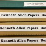 Kenneth Allen Papers Boxes 4-6