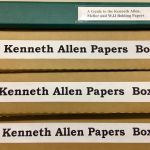 Kenneth Allen Papers Boxes 4-6