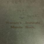Womens Institute Minute Book 1920-25