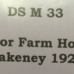 Manor Farm House, Blakeney 1929