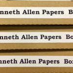 Kenneth Allen Papers Boxes 1-3