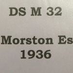 The Morston Estate, 1936