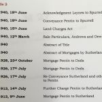 Deeds and writing, Hilldrop, Leatherpool Lane, Wiveton