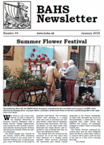 No 44 - January 2018 BAHS Newsletter No 44 - January 2018