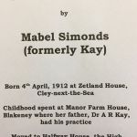 Norfolk Childhood by Mabel Simonds (nee Kay)