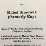 Norfolk Childhood by Mabel Simonds (nee Kay)