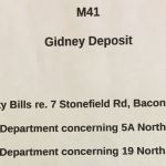 Gidney Deposit M41