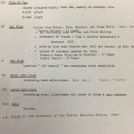 Kenneth Allen Papers Various