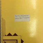 Saxlingham Cuttings January and February 1984