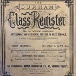 Cley School Infant Boys Class Register end-May 1913