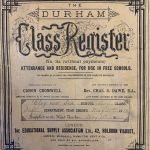 Cley School Infant Boys Class Register end-May 1913