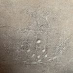 Ship Graffiti in St Nicholas' Church Blakeney
