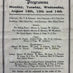 Blakeney Regatta Programme 1946