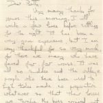 Nancy Gull (Cley)1953 Flood Letter Page 1